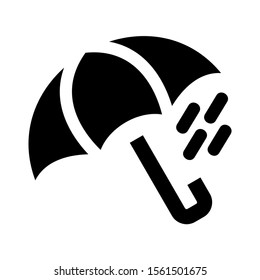 umbrella icon isolated sign symbol vector illustration - high quality black style vector icons
