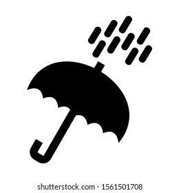 umbrella icon isolated sign symbol vector illustration - high quality black style vector icons
