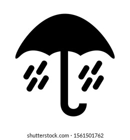 umbrella icon isolated sign symbol vector illustration - high quality black style vector icons
