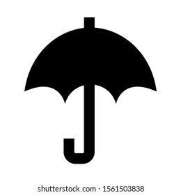 umbrella icon isolated sign symbol vector illustration - high quality black style vector icons
