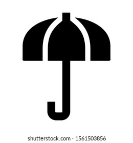 umbrella icon isolated sign symbol vector illustration - high quality black style vector icons
