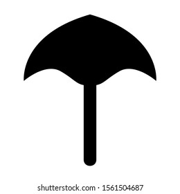 umbrella icon isolated sign symbol vector illustration - high quality black style vector icons
