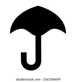 umbrella icon isolated sign symbol vector illustration - high quality black style vector icons
