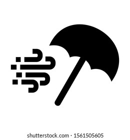 umbrella icon isolated sign symbol vector illustration - high quality black style vector icons
