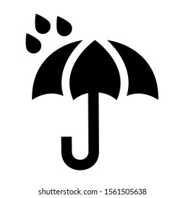 umbrella icon isolated sign symbol vector illustration - high quality black style vector icons
