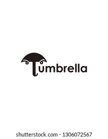 umbrella icon logo