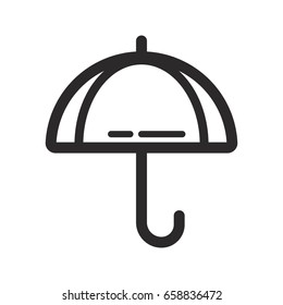 umbrella icon logo