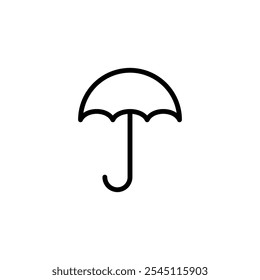 Umbrella icon logo design. umbrella sign and symbol