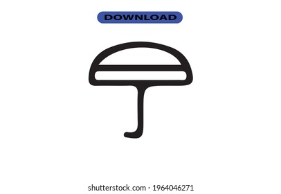 Umbrella icon or logo high resolution