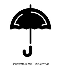 umbrella icon or logo isolated sign symbol vector illustration - high quality black style vector icons
