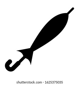 umbrella icon or logo isolated sign symbol vector illustration - high quality black style vector icons
