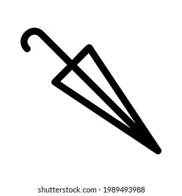 umbrella icon or logo isolated sign symbol vector illustration - high quality black style vector icons
