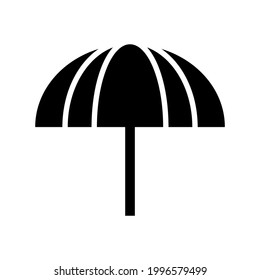umbrella icon or logo isolated sign symbol vector illustration - high quality black style vector icons
