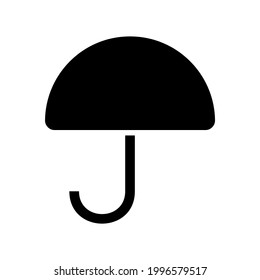 umbrella icon or logo isolated sign symbol vector illustration - high quality black style vector icons
