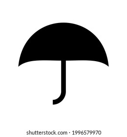 umbrella icon or logo isolated sign symbol vector illustration - high quality black style vector icons
