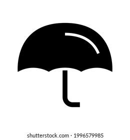 umbrella icon or logo isolated sign symbol vector illustration - high quality black style vector icons
