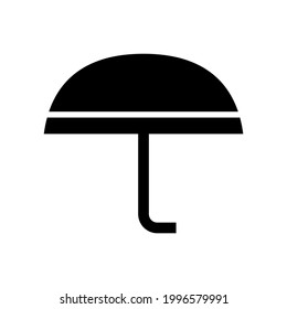 umbrella icon or logo isolated sign symbol vector illustration - high quality black style vector icons
