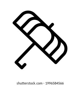 umbrella icon or logo isolated sign symbol vector illustration - high quality black style vector icons
