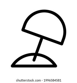 umbrella icon or logo isolated sign symbol vector illustration - high quality black style vector icons
