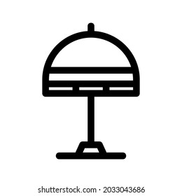 umbrella icon or logo isolated sign symbol vector illustration - high quality black style vector icons
