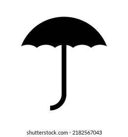 umbrella icon or logo isolated sign symbol vector illustration - high quality black style vector icons
