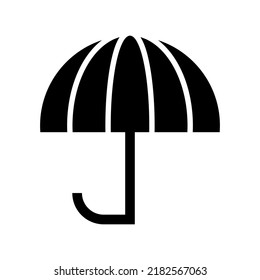 umbrella icon or logo isolated sign symbol vector illustration - high quality black style vector icons
