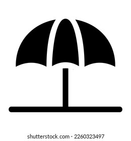 umbrella icon or logo isolated sign symbol vector illustration - high quality black style vector icons