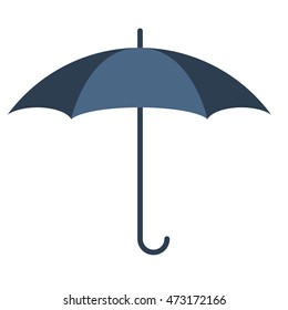 Umbrella icon, modern minimal flat design style symbol, vector illustration