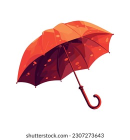 umbrella icon on white backdrop isolated
