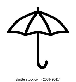 umbrella icon on white background