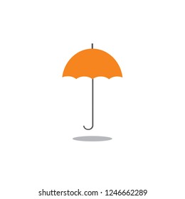 Umbrella icon on white background,vector illustration.