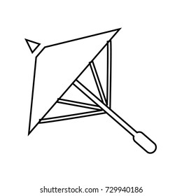 umbrella icon outline