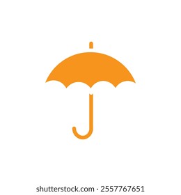 Umbrella icon Outline vector for web ui