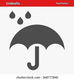 Umbrella Icon. Professional, pixel perfect icons optimized for both large and small resolutions. EPS 8 format.