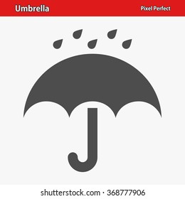 Umbrella Icon. Professional, pixel perfect icons optimized for both large and small resolutions. EPS 8 format.