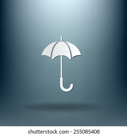 umbrella icon. protection from rain and moisture