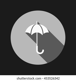 umbrella icon. protection from rain and moisture