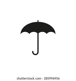 The umbrella icon. Protection symbol. Flat Vector illustration