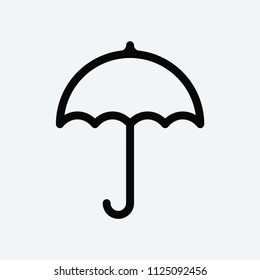 Umbrella icon. Protection symbol. Protect sign.