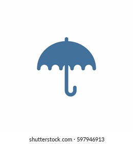 Umbrella icon. Protection symbol vector
