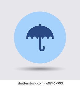 Umbrella icon. Protection symbol vector