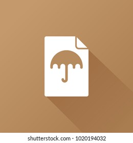 umbrella icon for rain
