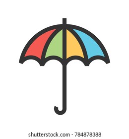 Umbrella icon s