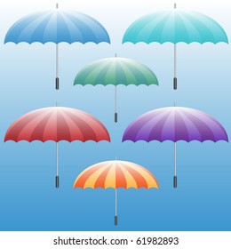 Umbrella Icon Set