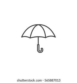 umbrella icon. sign design
