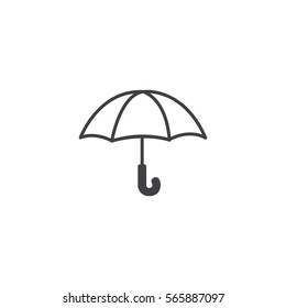 umbrella icon. sign design