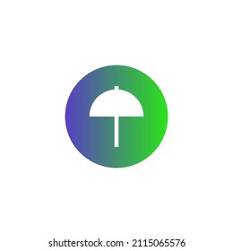 umbrella icon. sign design. Vector illustration for graphic design, Web, UI, app.