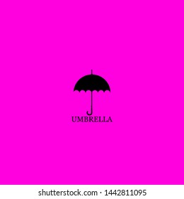 umbrella icon sign signifier vector