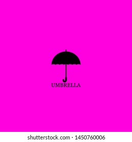 umbrella icon sign signifier vector