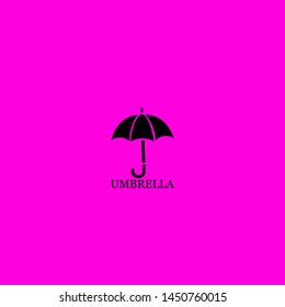 umbrella icon sign signifier vector